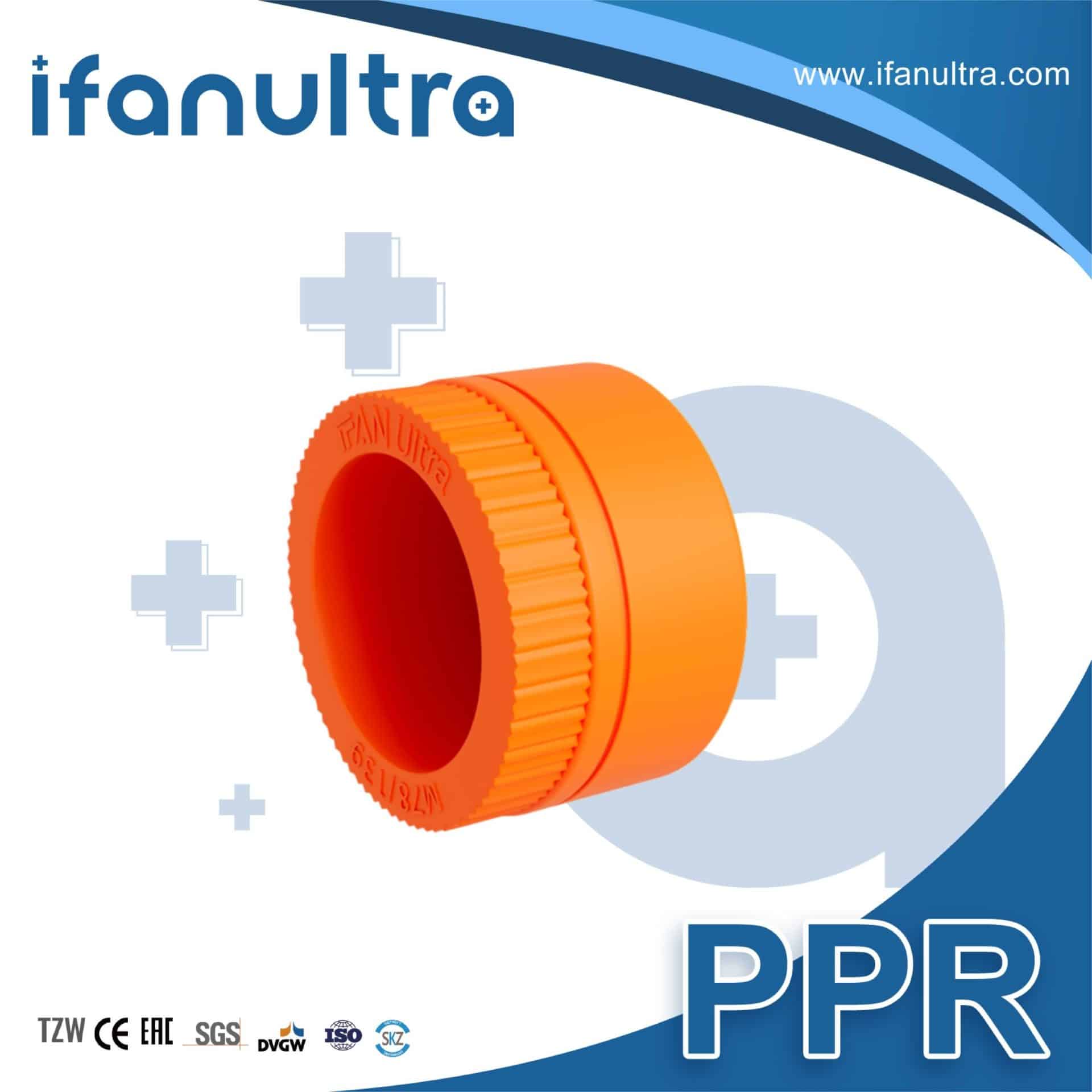 a orange ppr End Cap 139/M78