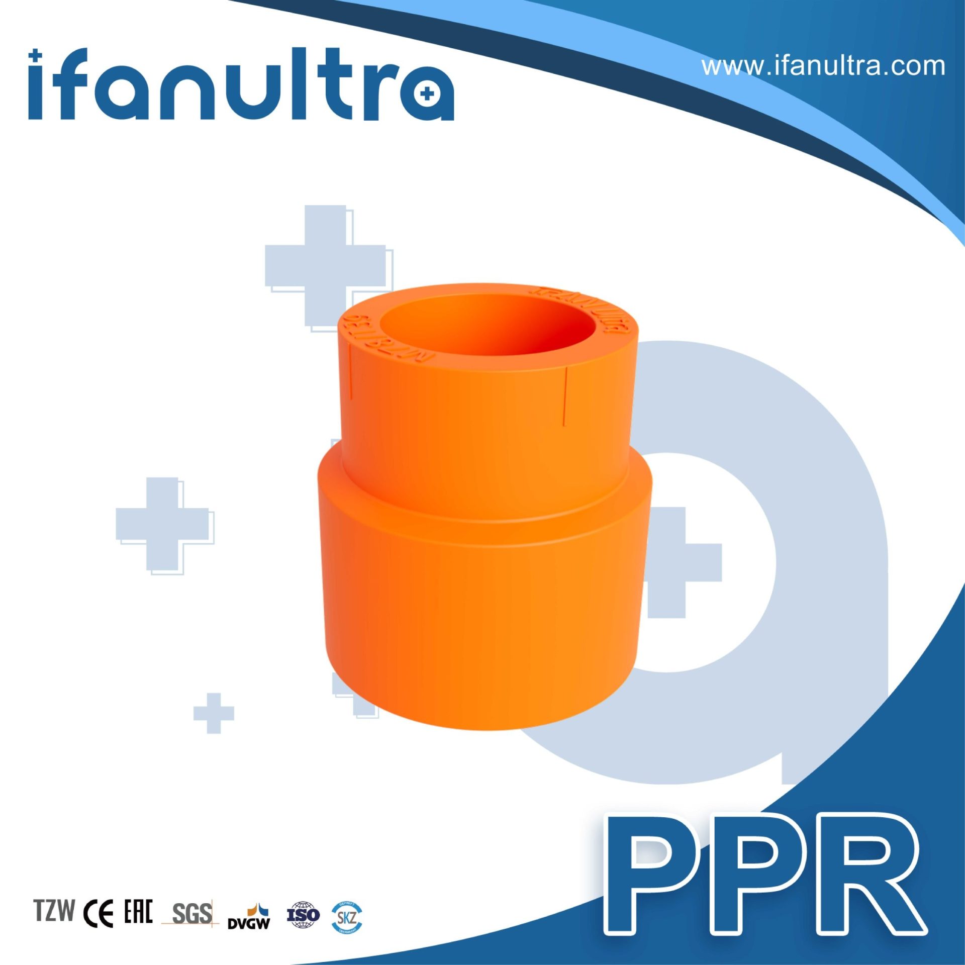 a orange ppr Reduce Socket 139/M78