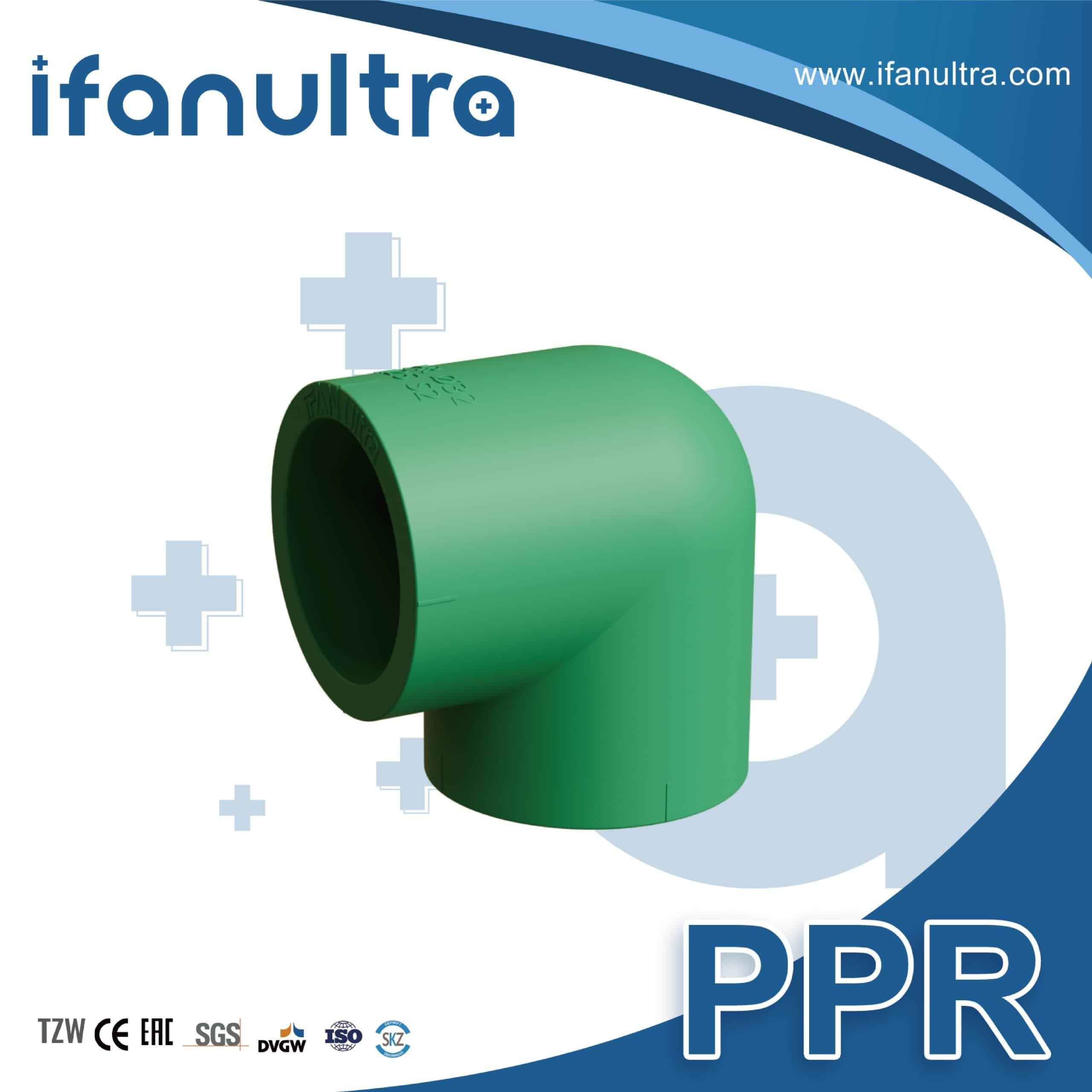 A Green PPR Elbow 90° (Molded, Socket) (1)
