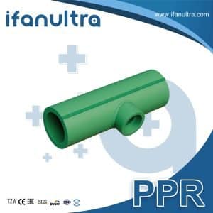 A Te reductora PPR verde (salida) (entrada, salida, derivación)2