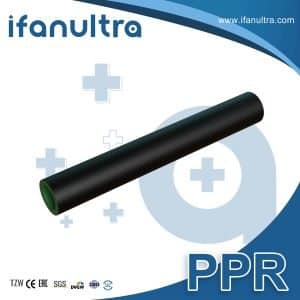 A Green PPR PIPE SDR 7.4 MF UV
