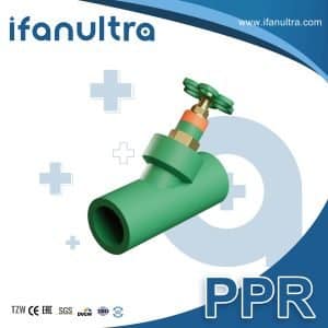 Válvula de retención inclinada PPR sin drenaje