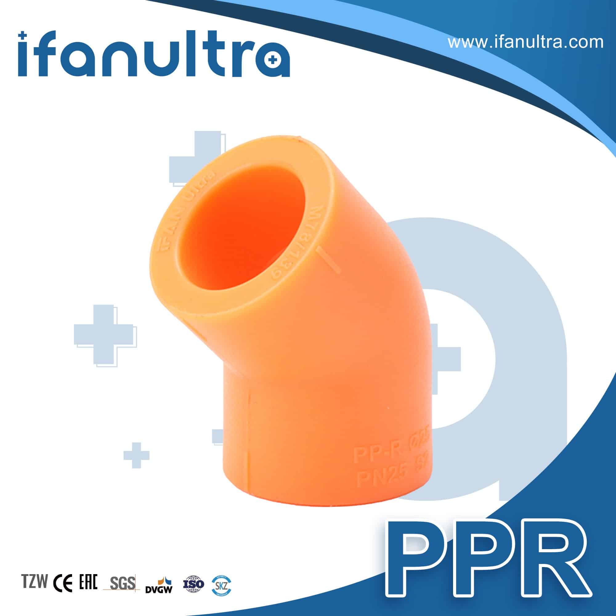 ifanultra Codo PPR 45