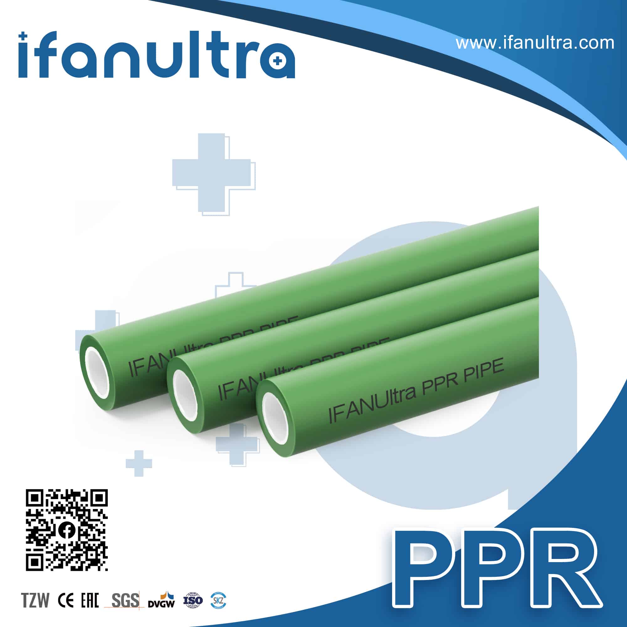 Bundled IFAN ULTRA PPR pipe of the kind covered by a purchase-order inspection clause